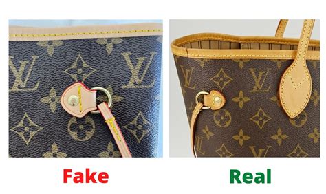 lv neverfull fake vs real|never full bag false.